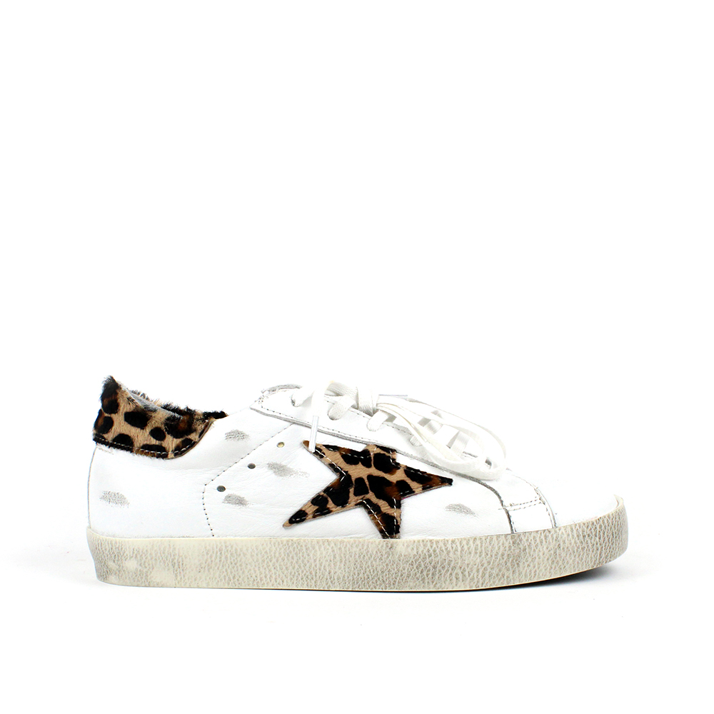 Ténis Top3 Shoes leopardo 